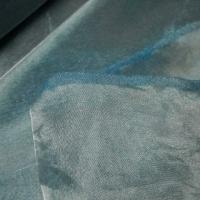 Acetate soie bleu clair reflets metallises 2 
