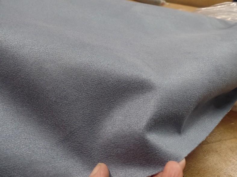 Alcantara ameublement teinte gris acier 1