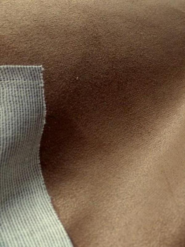 Alcantara ameublement teinte noisette 1 