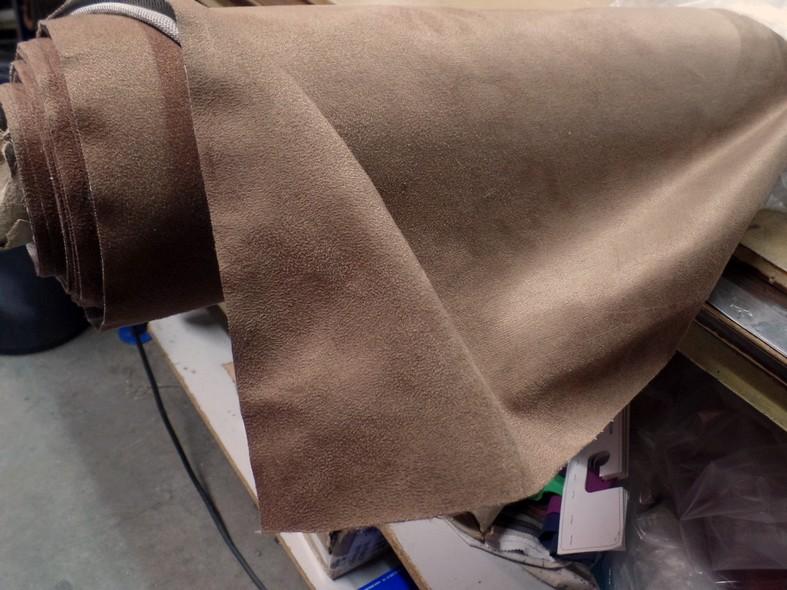 Alcantara ameublement teinte noisette 3