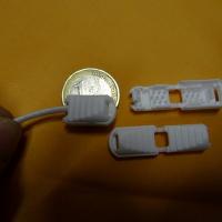 Arret plastique blanc pour cordon survetement 3