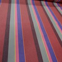 Bache 4 saisons rayee bordeaux violet rose 1