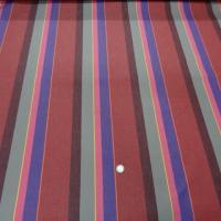 Bache 4 saisons rayee bordeaux violet rose 2