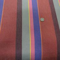 Bache 4 saisons rayee bordeaux violet rose 3