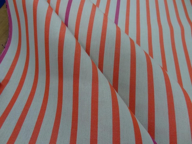 Bache 4 saisons rayee orange beige violet 2