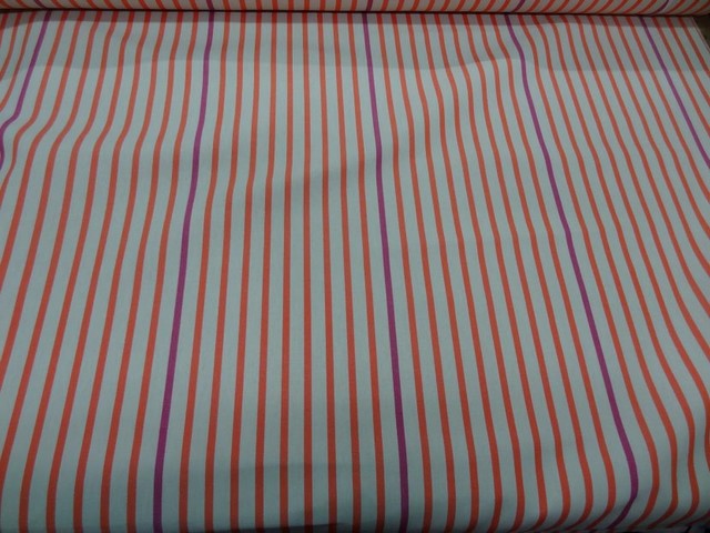 Bache 4 saisons rayee orange beige violet 3