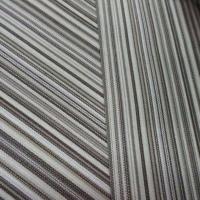 Bache fines rayures blanc casse chatain 2