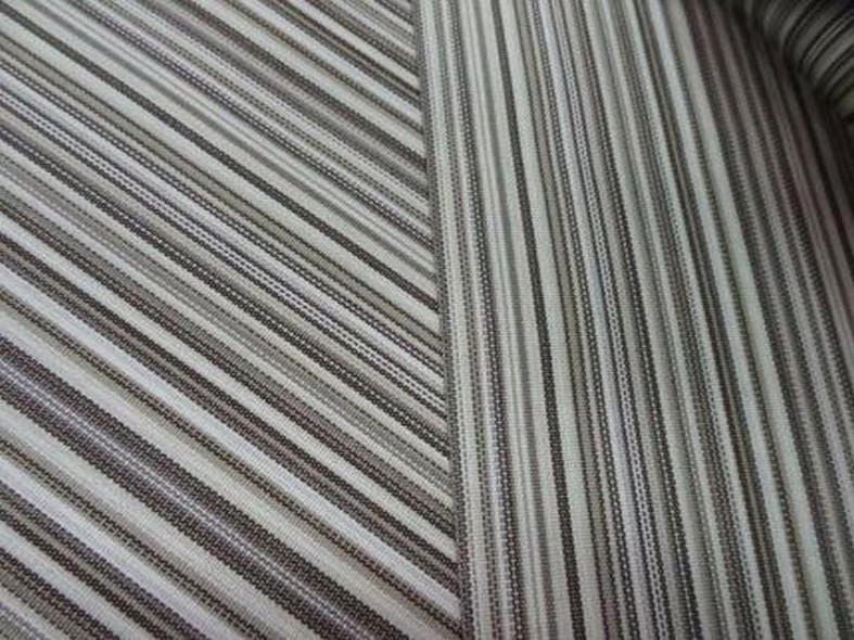 Bache fines rayures blanc casse chatain 2