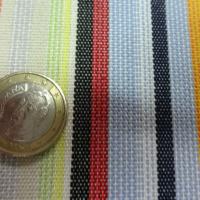 Bâche fines rayures multicolores 4