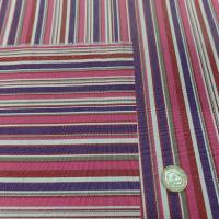 Bache fines rayures rose violet 1 