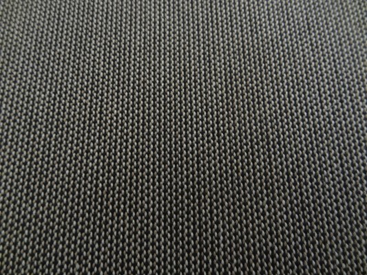 Bâche noir et blanc cassé chinée 3