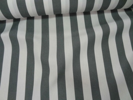 Bâche rayures moyennes blanc-gris 0