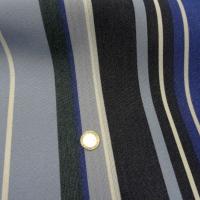 Bâche rayée bleu dur-bleu roi-ciel 3