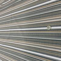 Bache rayures kaki eucalyptus 5