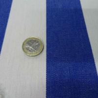 Bache rayures moyennes blanc bleu outremer 1