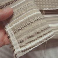 Bache rayures beige clair 5