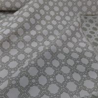 Bache tissee motif blason kaki eucalyptus 5 
