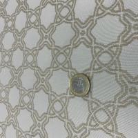 Bache tissee motif blason beige clair 8