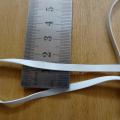 Bande caoutchouc elastique souple 4 mm 2 