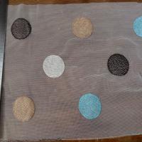 Bande de resille extensible blanc casse motif bulles 2