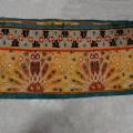 Bande de velours de coton azteque ocre 1