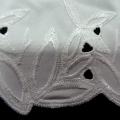 Bande jersey finition dentelle blanc casse 3