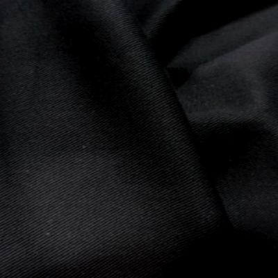 Belle gabardine coton noire