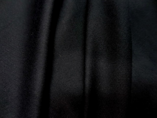 Belle gabardine coton noire3