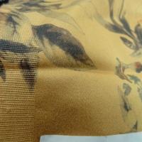 Bengaline coton fond beige safran roses d antan 3 