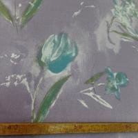 Bengaline lavande fleurs tulipes bleu 2 