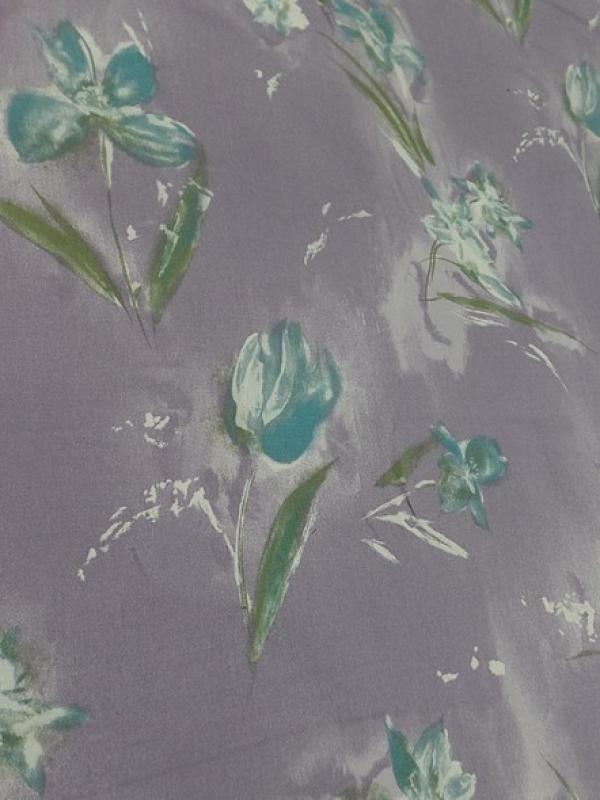 Bengaline lavande fleurs tulipes bleu 4 