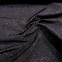 Bengaline lycra noire motif reptile lurex 1