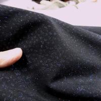 Bengaline lycra noire motif reptile lurex 2 