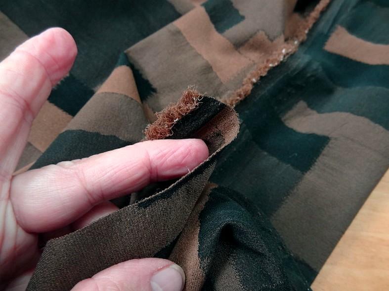 Bi stretch motif patchwork teintes terre 1 1