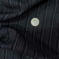 Bi stretch noir fines rayures grises 1