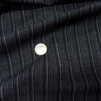 Bi stretch noir fines rayures grises 2