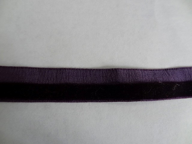 Biais elastique violet 1