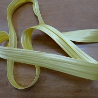 Biais satin jaune soufre 16 mm 3