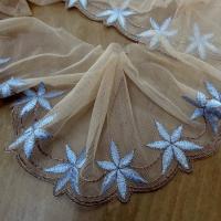 Bordure stella resille chair brode bleu ciel 1