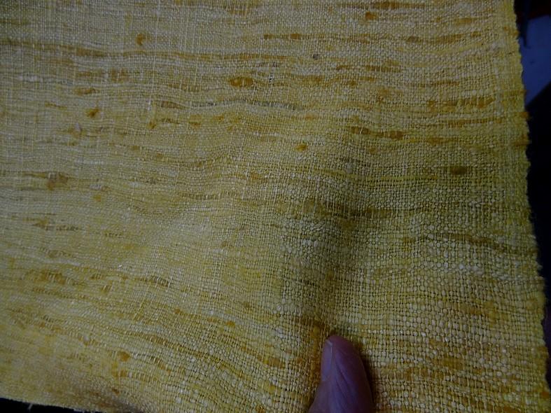 Bourrette de soie orpiment 2