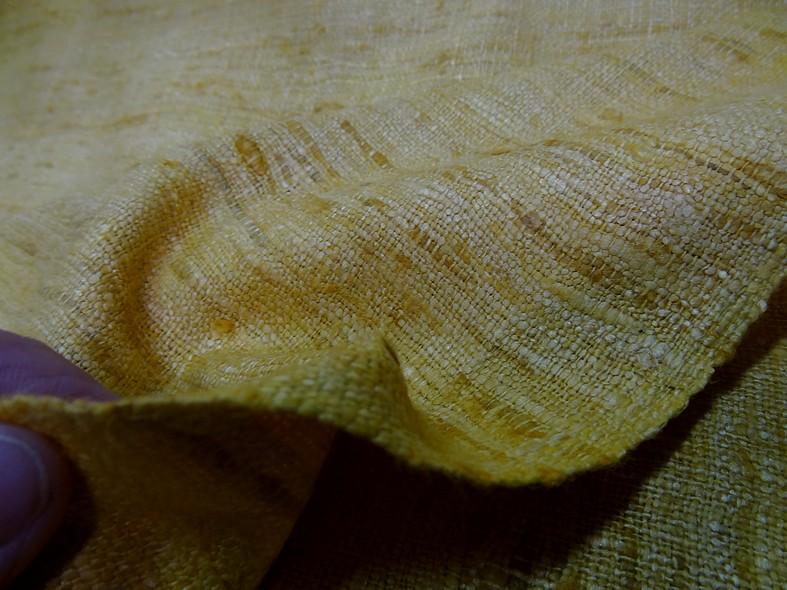 Bourrette de soie orpiment 3