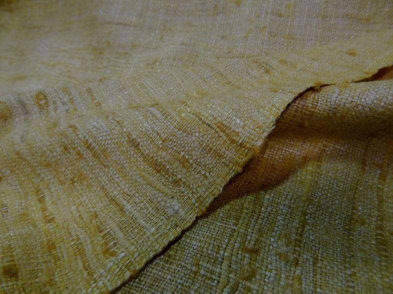 Bourrette de soie orpiment 4