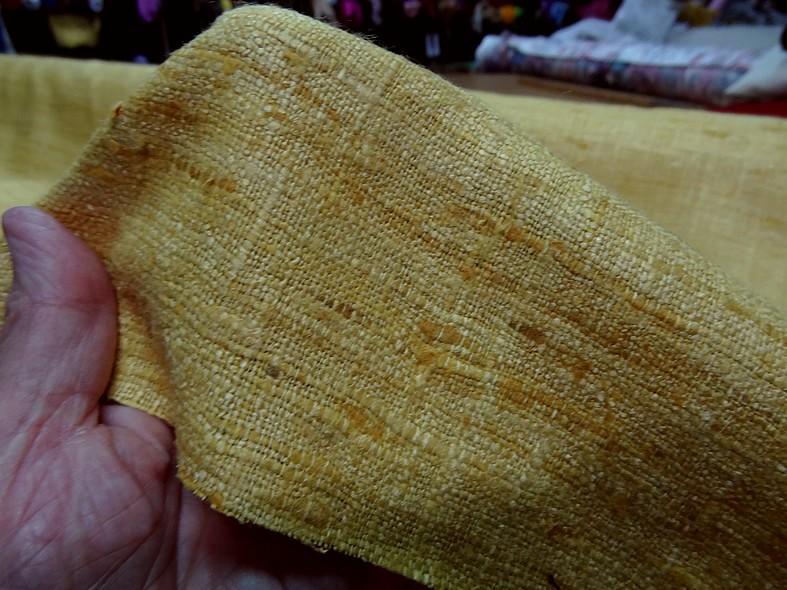 Bourrette de soie orpiment 5