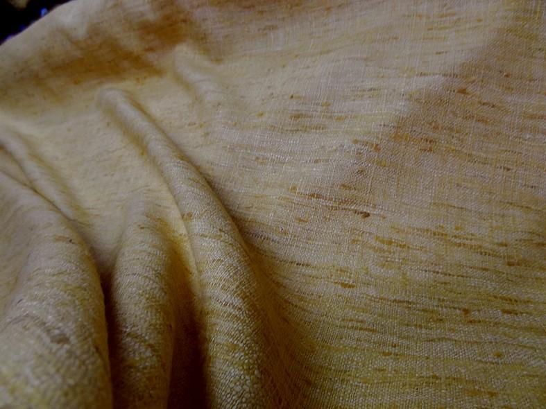 Bourrette de soie orpiment 6