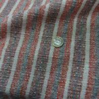 Bourrette lin soie rayures aspect chambray 1 