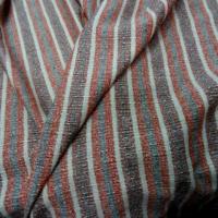 Bourrette lin soie rayures aspect chambray 3