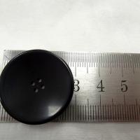 Bouton incurve noir 27 mm 2 