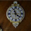 Broderie a coller horloge 01