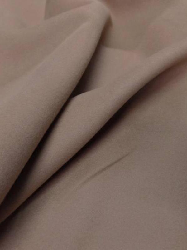 tissu caban imitation drap de laine beige