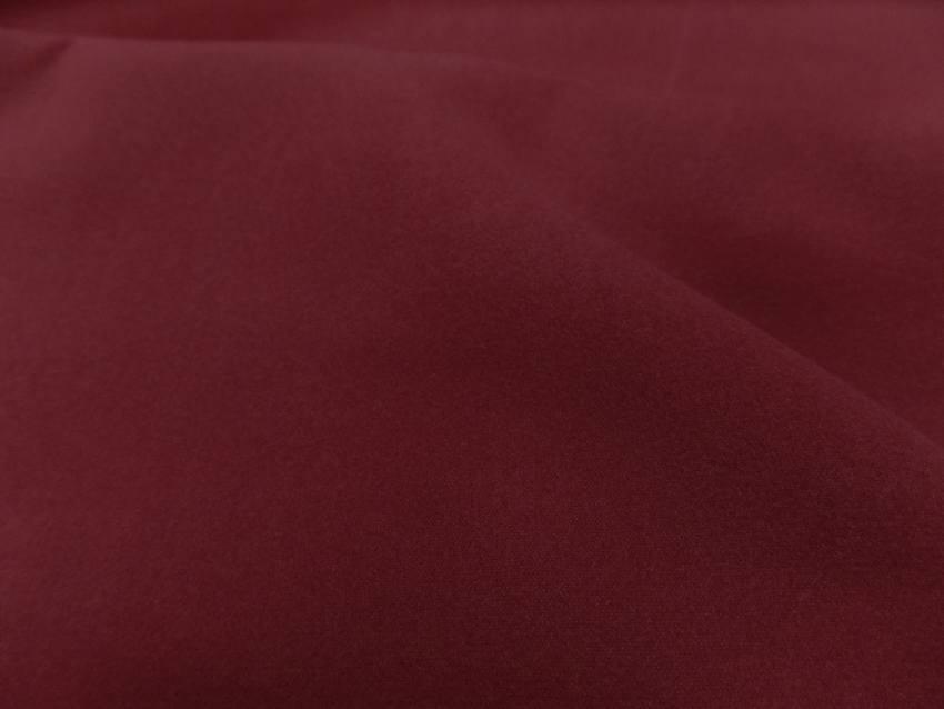 Caban imitation drap de laine bordeaux1